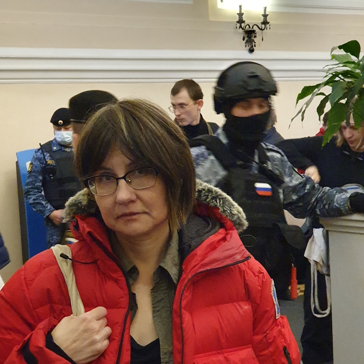 25 ������ 2024. ��� ��� ������ ��������
January 25, 2024. The trial of Darya Trepova