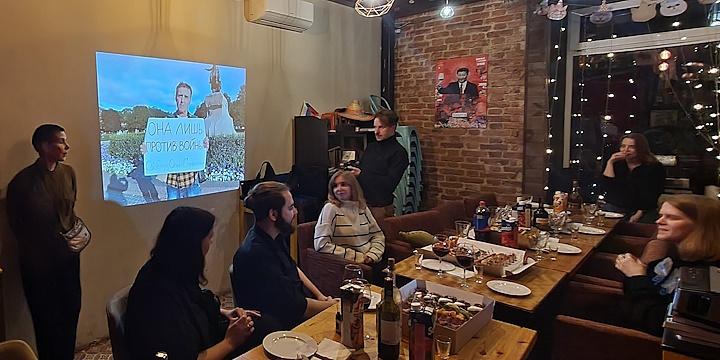 3 ������� 2024. ����� ������ ������� �����
October 3, 2024. The evening party in memory of Vitaly Ioffe