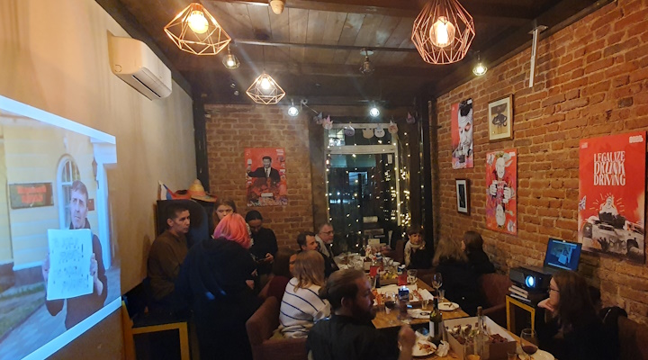 3 ������� 2024. ����� ������ ������� �����
October 3, 2024. The evening party in memory of Vitaly Ioffe
