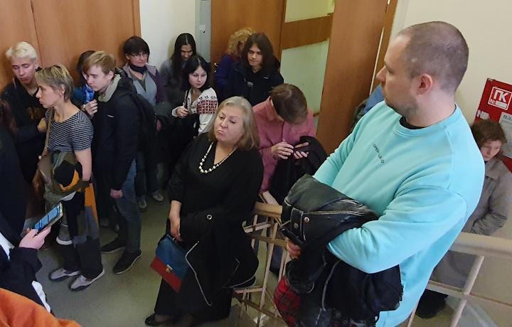 22 ������� 2024. ��� ��� ������ ���������
October 22, 2024. The trial of Darya Kozyreva