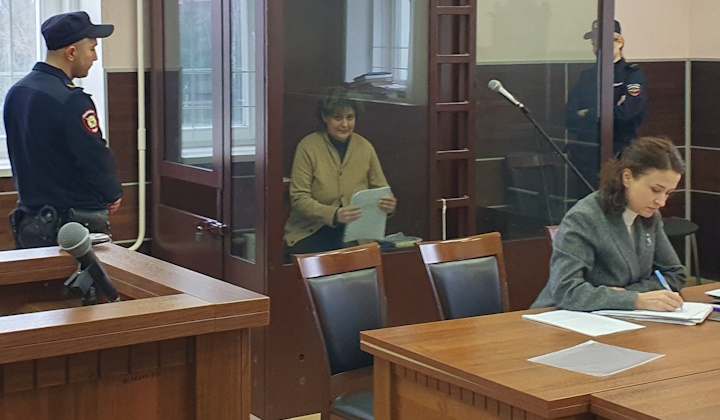 2 ������� 2024. ��� ��� ����� �������������
December 2, 2024. The trial of Anna Alexandrova