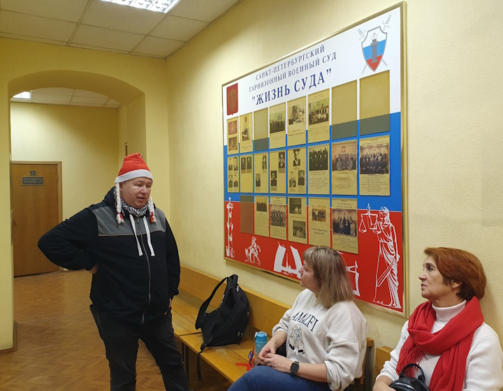 24 ������� 2024. ��� ��� ������ ������������
December 24, 2024. The trial of Yegor Balazeykin