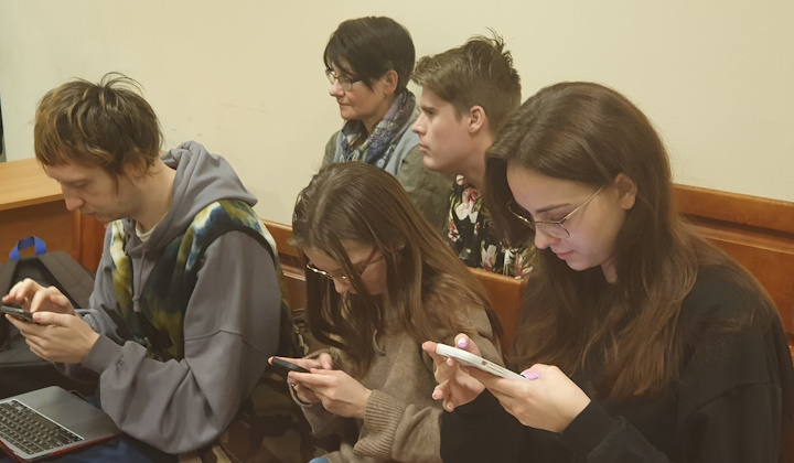 28 ������� 2025. ��� ��� �������� �����������
February 28, 2025. The trial of Bogdan Bogomazov