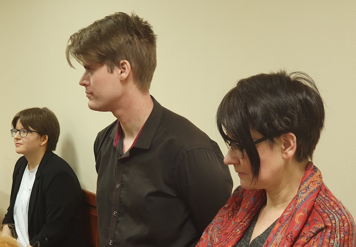 14 ����� 2025. ��� ��� �������� �����������
March 14, 2025. The trial of Bogdan Bogomazov