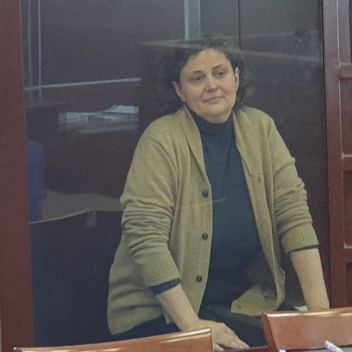 14 ������ 2025. ��� ��� ����� �������������
April 14, 2025. The trial of Anna Alexandrova