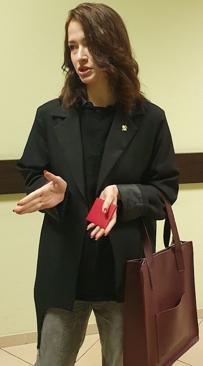 15 ������ 2025. ��� ��� ����� �������������
April 15, 2025. The trial of Anna Alexandrova