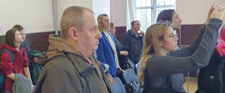 15 ������ 2025. ��� ��� ����� �������������
April 15, 2025. The trial of Anna Alexandrova