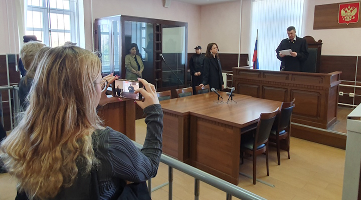 15 ������ 2025. ��� ��� ����� �������������
April 15, 2025. The trial of Anna Alexandrova