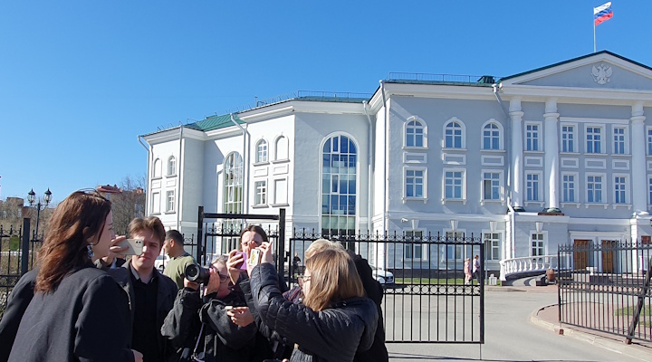 15 ������ 2025. ��� ��� ����� �������������
April 15, 2025. The trial of Anna Alexandrova