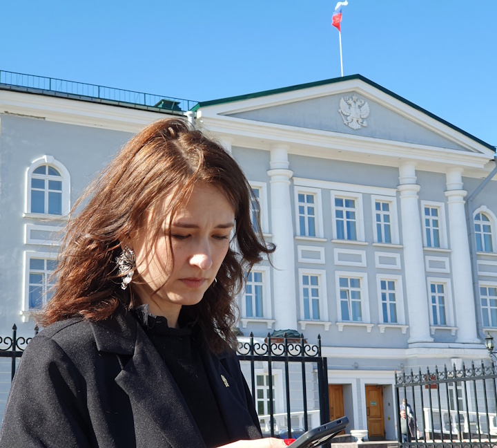 15 ������ 2025. ��� ��� ����� �������������
April 15, 2025. The trial of Anna Alexandrova