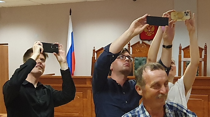 22 ���� 2025. ��� ��� ����� �������������
July 22, 2025. The trial of Anna Alexandrova