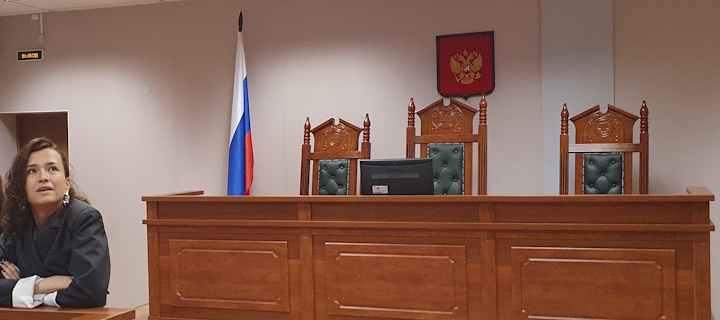 22 ���� 2025. ��� ��� ����� �������������
July 22, 2025. The trial of Anna Alexandrova