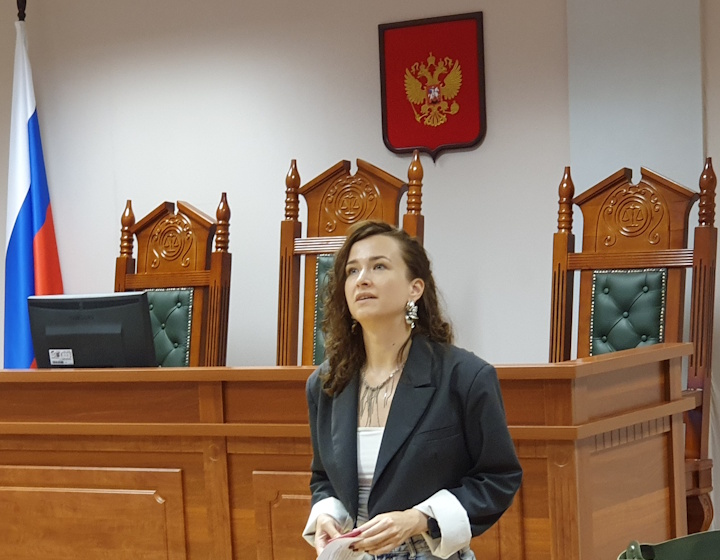 22 ���� 2025. ��� ��� ����� �������������
July 22, 2025. The trial of Anna Alexandrova