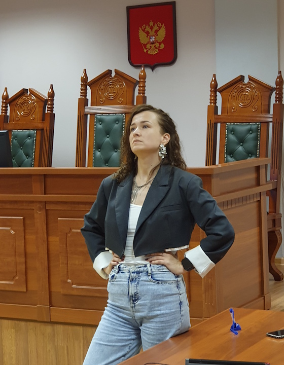 22 ���� 2025. ��� ��� ����� �������������
July 22, 2025. The trial of Anna Alexandrova