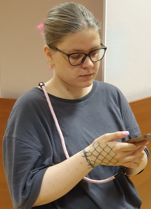 22 ���� 2025. ��� ��� ����� �������������
July 22, 2025. The trial of Anna Alexandrova