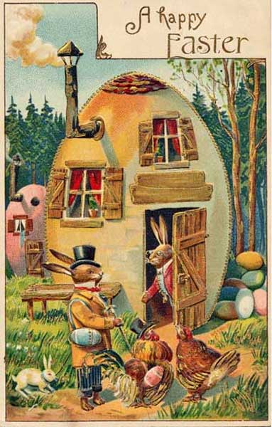 ��������. ���������� �����
Postal card. A happy Easter