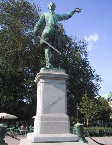 �������� ����� XII � ����������
Monument to Charles XII in Stockholm