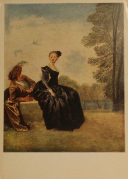 �. �����. ����������
Capricious woman by Jean-Antoine Watteau