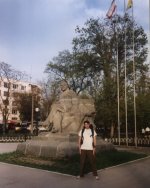 �������� �.�.������ � �����������
Monument to Vladimir I. Lenin in Simpheropol