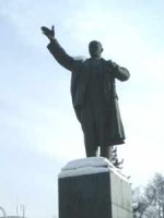 �������� �.�.������ � ��������
Monument to Vladimir I. Lenin in Irkutsk