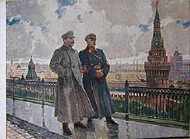 �.�.���������. �.�.������ � �.�.��������� � ������
Joseph V. Stalin and Clement E. Voroshilov in the Kremlin by Alexander M. Gerasimov