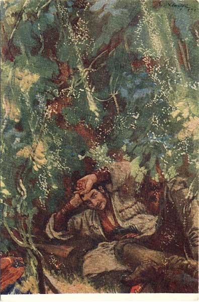 �.�.�������. ������ � ����
Illustrations to Leo N. Tolstoy's products by Eugene E. Lanceray