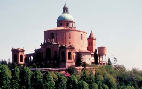 ������� ���������� ��. ���� � �������
church of Madonna di San Luca in Bologna