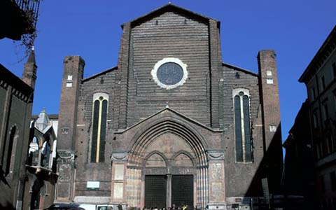 ������� ��. ��������� � ������
church of St Anastasia in Verona