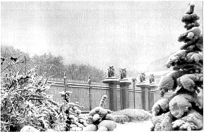 �������� ��������� ������. �
Postal card �The pig-iron gates. �