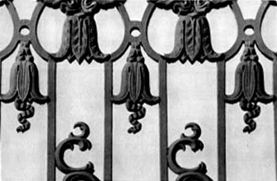 �������� ��������� ������. �
Postal card �The pig-iron gates. �