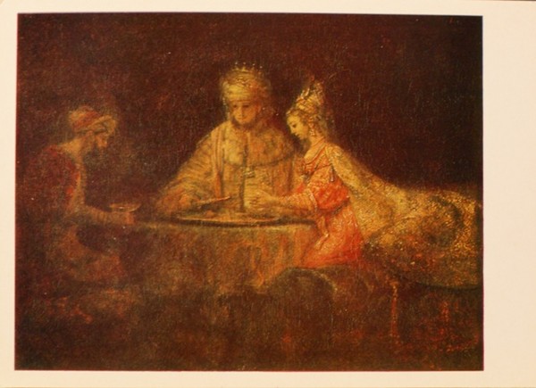 ���������. ����������, ���� � ������
Artaxerx, Aman and Esfir by Rembrandt