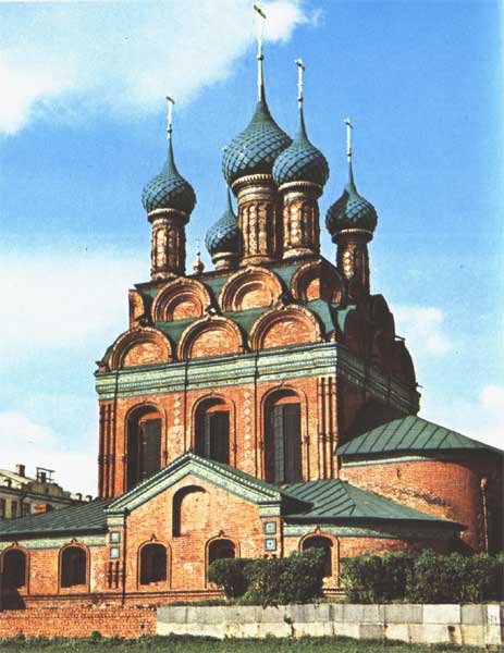 ������������� ������� � ��������� 
Epiphany church in Yaroslavl