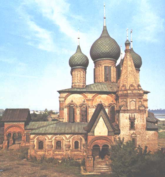 ������� ��. ������ ��������� � ������������ ������� � ��������� 
church of St John the Chrysostom in Korovnikova sloboda in Yaroslavl