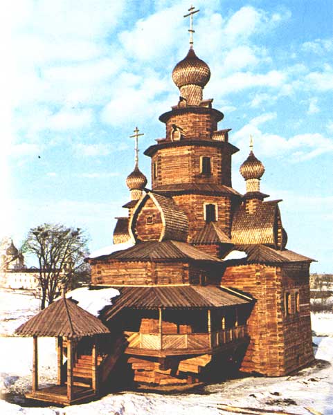 ������� �������������� � �������
Transfiguration church in Suzdal