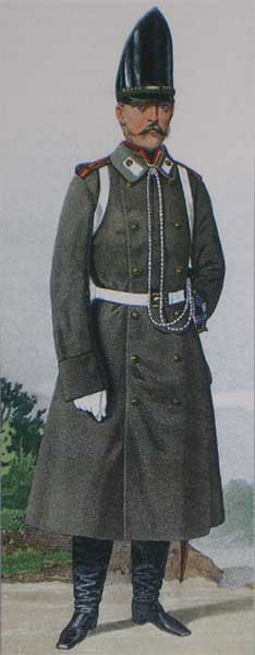 ����-������ ����-������� ����������� ����� � �������� �����
The senior officer of Pavlovsky life-guard regiment in campaign form