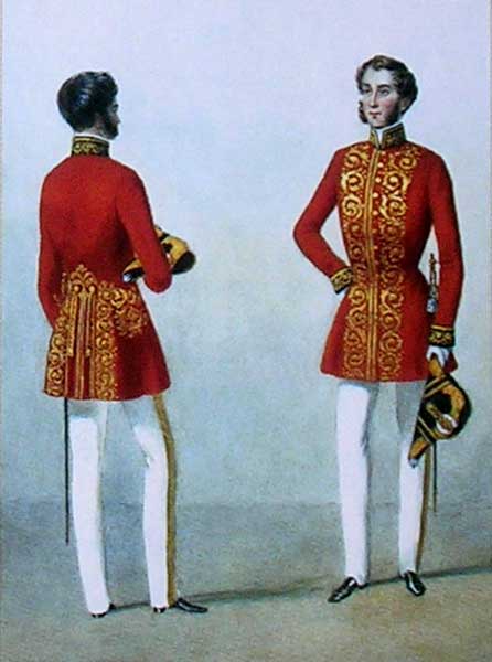 �������� ������ �������� 3-�� �������
The full uniform of senator of 3rd rank