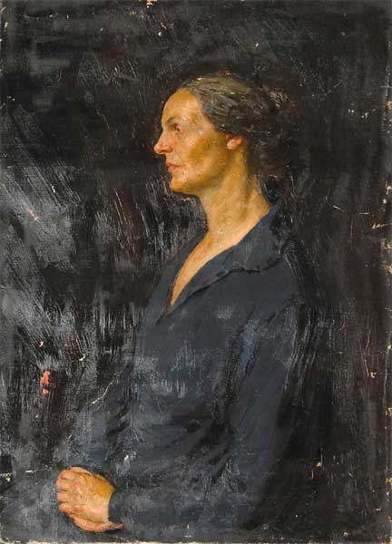 �.�.�������. ������� ���� ���������
Gabriel N. Gorelov. Portrait of artist's wife