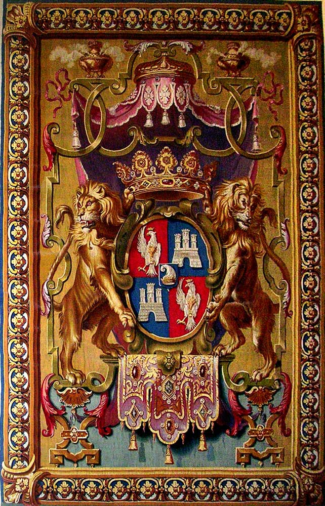 ������� ����� ���� �������
Tapestry �Coat-arm of Tiepolo family�