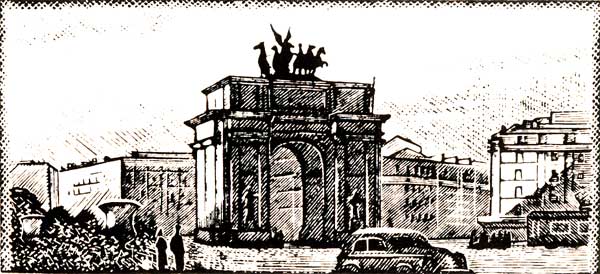 �. ��������. �������� ������
The Narva gate by Gennady Epifanov