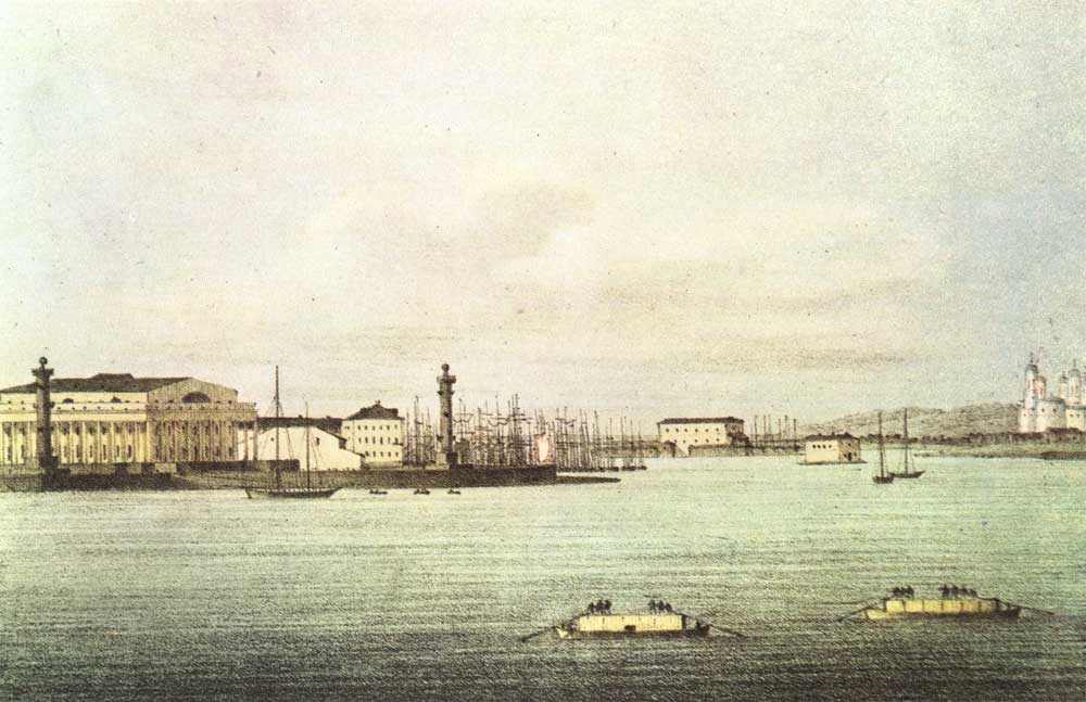 �. ��������. ��� �������� ����� � ������������� �������
View of the Stock Exchange and Vasilyevsky Island by Andrew Martynov