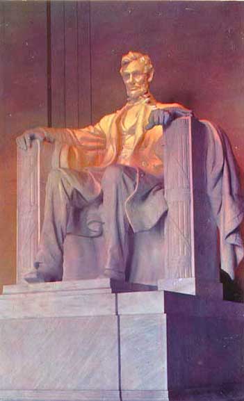 �������� ������� ��������� � ����������
Monument to Abraham Lincoln in Washington