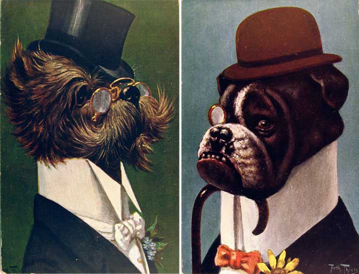 �. ����. �������������� ������
Fantasy dogs by Arthur Thiele