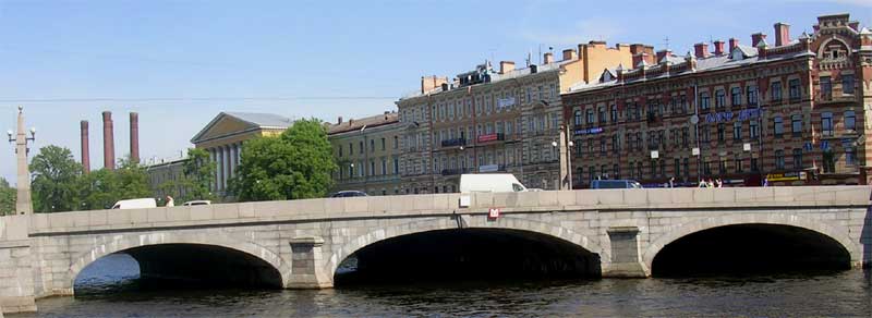 ���������� ���� � �����-����������
Obukhovsky bridge in St.-Petersburg