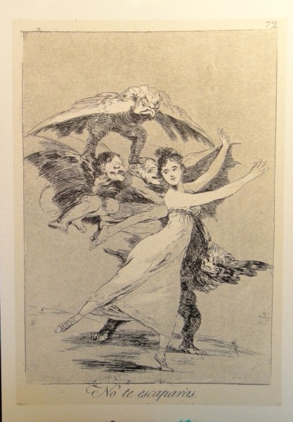 �. ����. ��� �� �������
You will not escape by Francisco de Goya