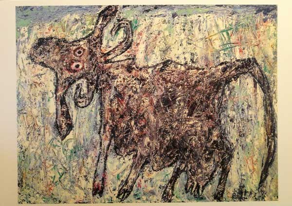 ��� �������. ������
The cow by Jean Dubuffet