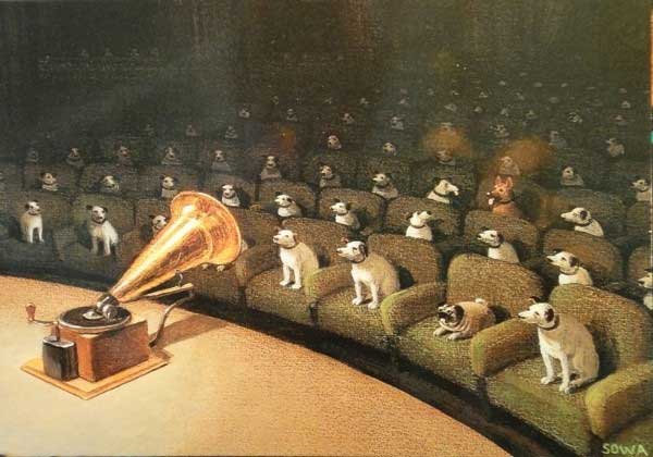 ������� ����. ����� ��� �������
His Master's voice by Michael Sowa