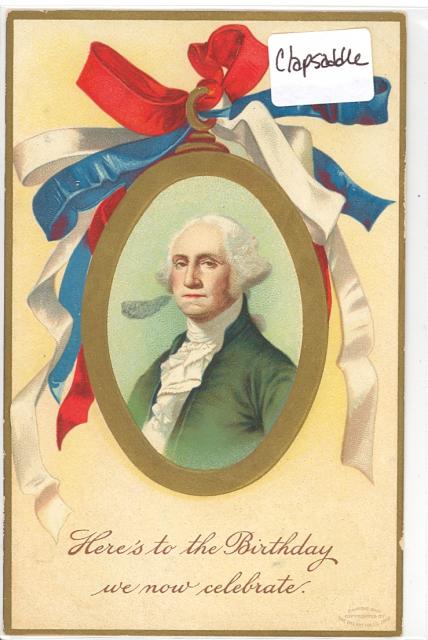 �. ���������. ���� �������� ��. ����������
Birthday of George Washington by Ellen Clapsaddle