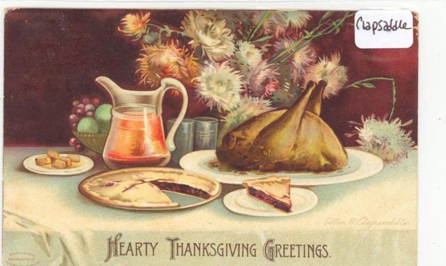 �. ���������. ��������� ������������ � �������������
Hearty thanksgiving greetings by Ellen Clapsaddle