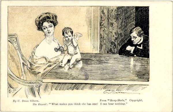 �.�.������. � �� ���� ������ ��������
I can hear nothing by Charles Dana Gibson