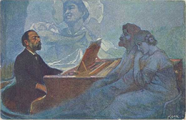 ����. ������� �������� ����������� �������
Smetana composes �The lost fiancee� by Kosa